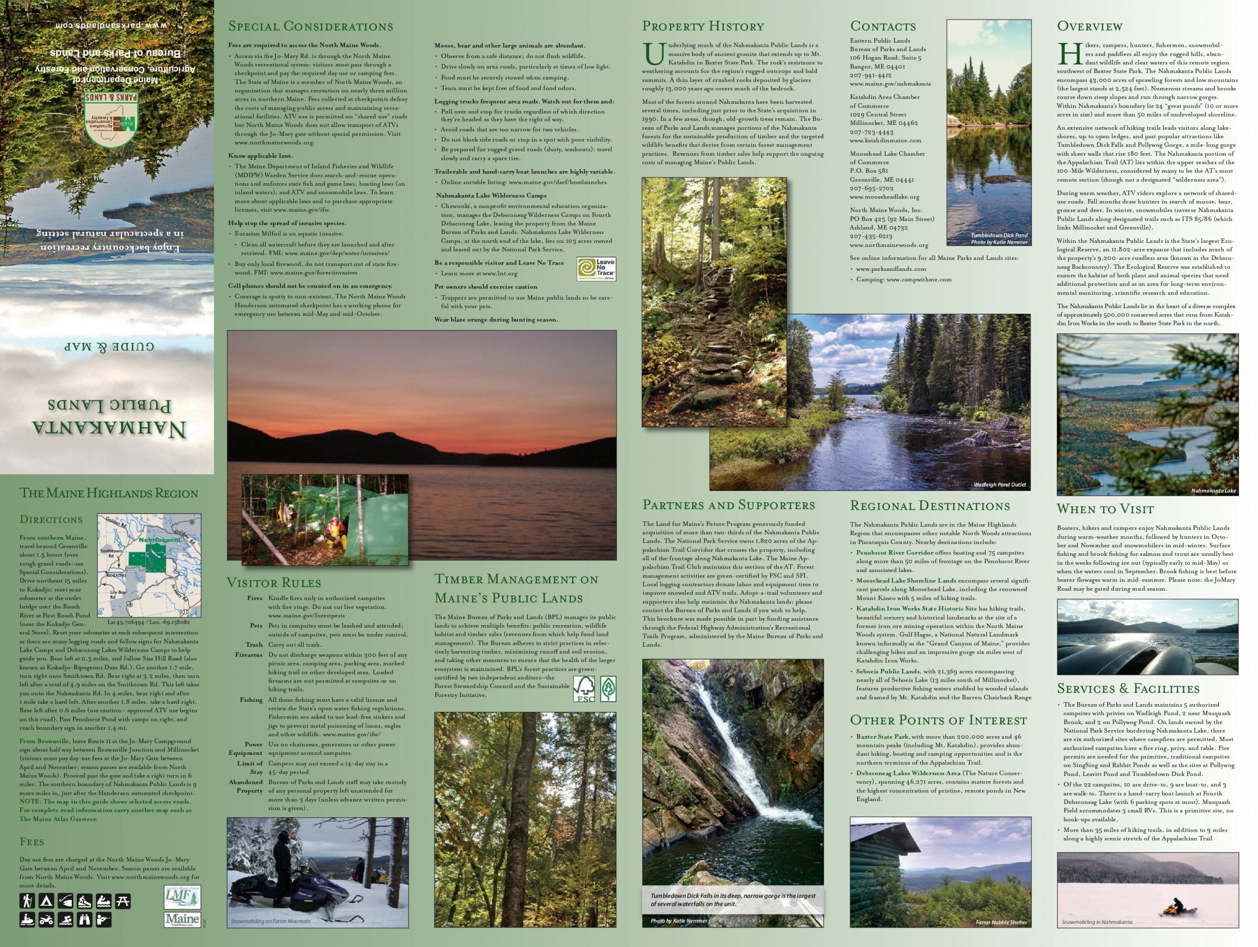 Maps - Destination Moosehead Lake